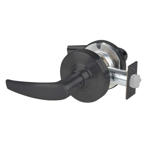 Schlage ND12D ATH 622 Grade 1 Exit Lock Athens Lever Non-Keyed Matte Black Finish Non-Handed ND12D ATH 622