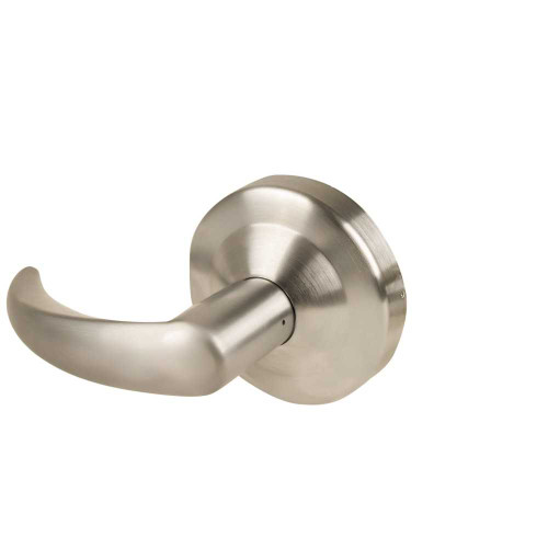 Schlage ND170 OME 619 Grade 1 Single Dummy Trim Omega Lever Non-Keyed Satin Nickel Finish Non-Handed ND170 OME 619