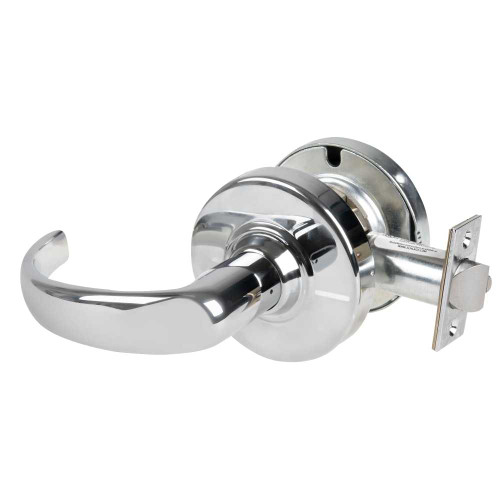 Schlage ND25D SPA 625 Grade 1 Exit Lock Sparta Lever Non-Keyed Bright Chrome Finish Non-Handed ND25D SPA 625
