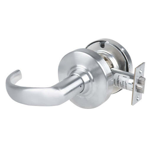 Schlage ND25D SPA 626 Grade 1 Exit Lock Sparta Lever Non-Keyed Satin Chrome Finish Non-Handed