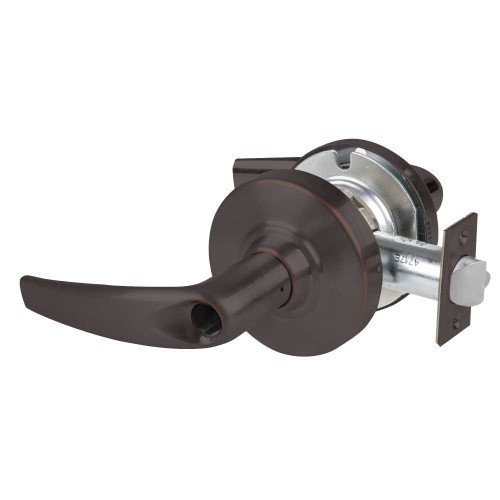Schlage ND70LD ATH 643E Grade 1 Classroom Lock Athens Lever Less Cylinder Aged Bronze Finish Non-Handed ND70LD ATH 643E