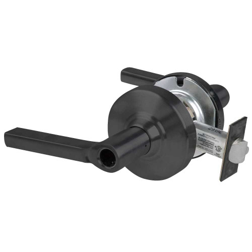 Schlage ND70LD LAT 622 Grade 1 Classroom Lock Latitude Lever Less Cylinder Matte Black Finish Non-Handed ND70LD LAT 622