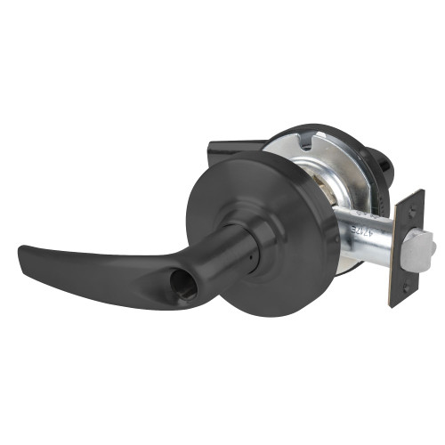 Schlage ND82CD ATH 622 Grade 1 Institutional Lock Athens Lever Less Cylinder Matte Black Finish Non-handed