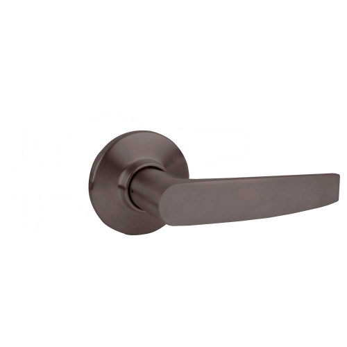 Schlage S170 JUP 613 Grade 2 Tubular Lock Single Dummy Trim Function Non-Keyed Jupiter Lever Oil-Rubbed Bronze Finish Non-Handed S170 JUP 613