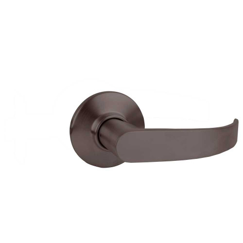 Schlage S170 NEP 613 Grade 2 Tubular Lock Single Dummy Trim Function Non-Keyed Neptune Lever Oil-Rubbed Bronze Finish Non-Handed S170 NEP 613