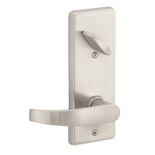 Schlage S210JD NEP 619 Grade 2 Interconnected  Entrance Lock Single Locking Neptune Adjustable 2-3/8 or 2-3/4 Backset FSIC Prep Less Core Satin Nickel