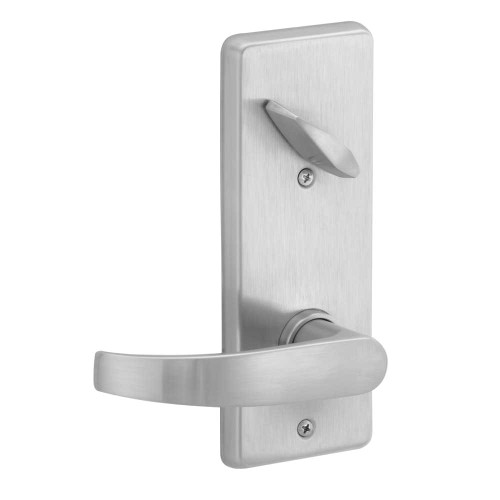 Schlage S210JD NEP 626 Grade 2 Interconnected Entrance Lock Single Locking Neptune Adjustable 2-3/8 or 2-3/4 Backset FSIC Prep Less Core Satin Chrome S210JD NEP 626