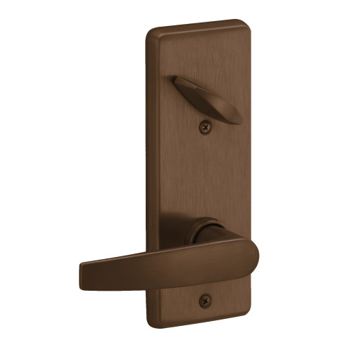 Schlage S210PD JUP 613 Grade 2 Interconnected  Entrance Lock Single Locking Jupiter Adjustable 2-3/8 or 2-3/4 Backset Oil Rubbed Bronze