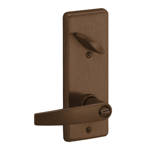 Schlage S251JD JUP 613 Grade 2 Interconnected  Entrance Lock Double Locking Jupiter Adjustable 2-3/8 or 2-3/4 Backset FSIC Prep Less Core Oil Rubbed Bronze