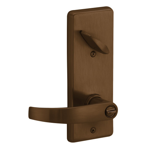 Schlage S251PD NEP 613 Grade 2 Interconnected  Entrance Lock Double Locking Neptune Adjustable 2-3/8 or 2-3/4 Backset Oil Rubbed Bronze