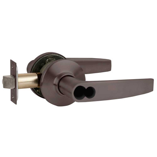 Schlage S80JD JUP 613 Grade 2 Tubular Lock Storeroom Function Schlage FSIC Less Core Jupiter Lever Oil-Rubbed Bronze Finish Non-Handed S80JD JUP 613