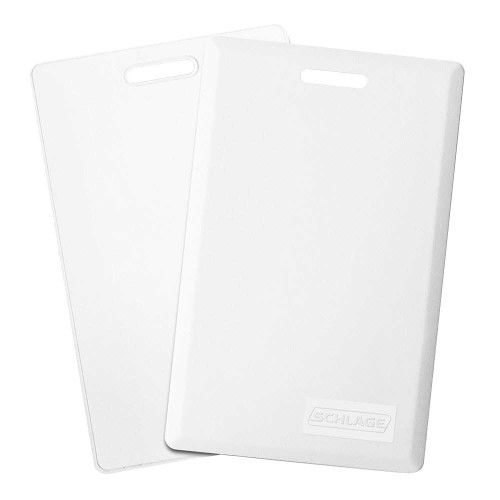 Schlage Electronics 2520 MIFARE DESFire EV2 ISO Glossy White Smartcard 2K Byte/16K Bit 2520