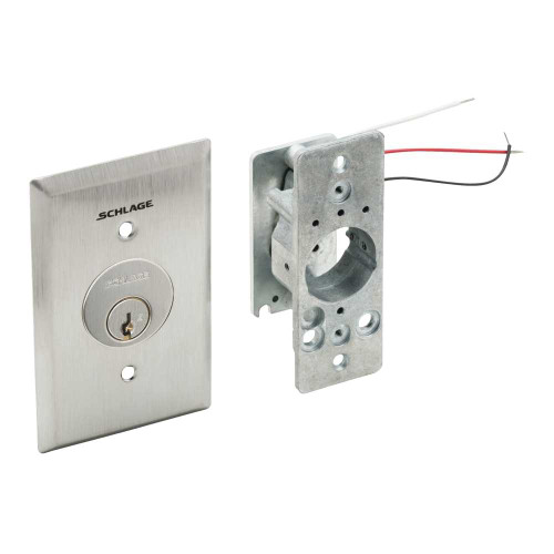 Schlage Electronics 653-04 CYL 653 Keyswitch SPDT-Clockwise Maintained With Cylinder 653-04 CYL