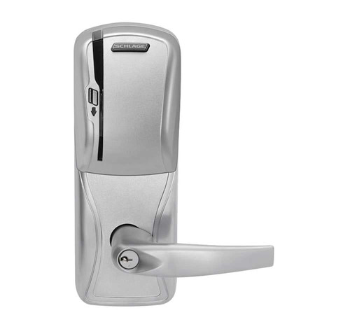 Schlage Electronics AD200MS50KPATH643EPR Grade 1 Standalone Electronic Mortise Lock Office Function Keypad Reader Athens Lever With Schlage Standard Cylinder Aged Bronze Finish AD200MS50KPATH643EPR