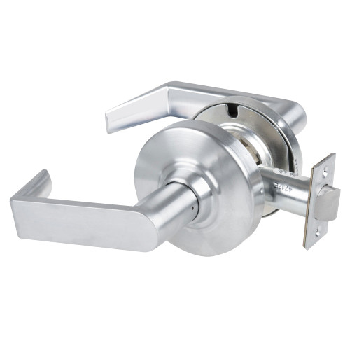 Schlage ND10S RHO 626 Grade 1 Passage Latch Rhodes Lever Non-Keyed Satin Chrome Finish Non-Handed