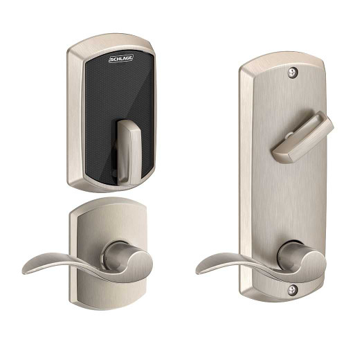 FE410F GRW 40 ACC 619 Schlage Electronics Integrated and Pushbutton FE410F GRW 40 ACC 619