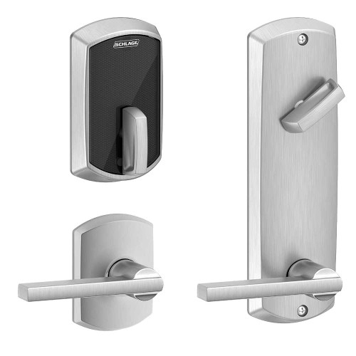 FE410F GRW 55 LAT 626 Schlage Electronics Integrated and Pushbutton FE410F GRW 55 LAT 626