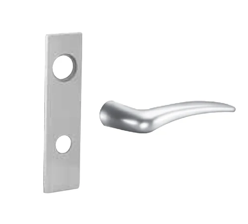Sargent 70-8273-24V LW1A 10BL RH Double Cylinder Fail Secure 24V Electrified Mortise Lock LW1 Escutcheon A Lever Right Hand SFIC Prep Less Core Dark Oxidized Bronze Clear Coated 70-8273-24V LW1A 10BL RH