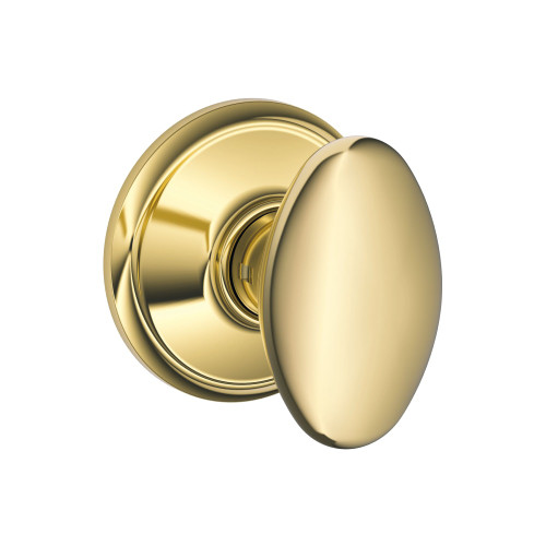 Schlage Residential F10 SIE 505 Passage Latch Siena Knob Lifetime Brass