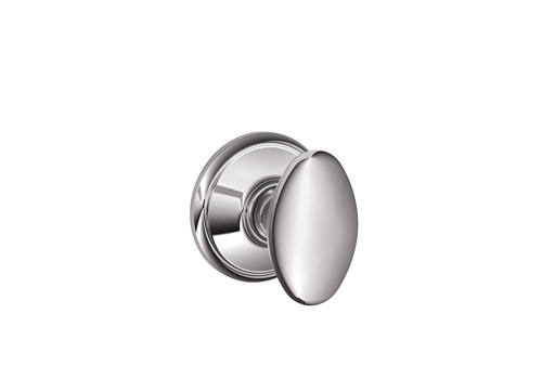 Schlage Residential F10 SIE 625 Passage Latch Siena Knob Bright Chrome F10 SIE 625