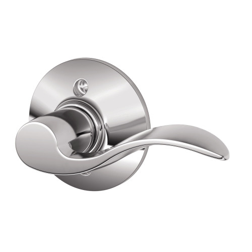 Schlage Residential F170 ACC 625 RH Grade 2 Single Dummy Accent Lever Bright Chrome Finish