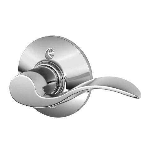 Schlage Residential F170 ACC 625 RH Grade 2 Single Dummy Accent Lever Bright Chrome Finish F170 ACC 625 RH