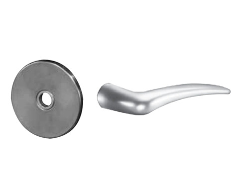 Sargent 8271-12V LJ 10BL Fail Secure 12V Electrified Mortise Lock L Rose J Lever  Dark Oxidized Bronze Clear Coated