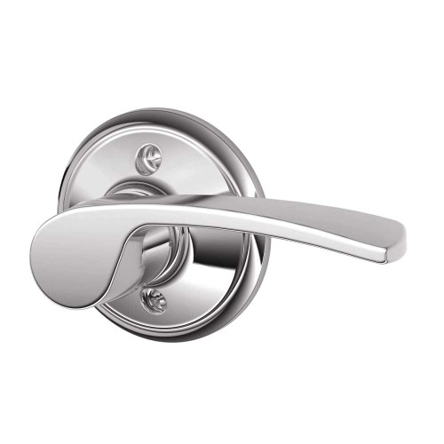 Schlage Residential F170 MER 625 RH Grade 2 Single Dummy Merano Lever Bright Chrome Finish F170 MER 625 RH