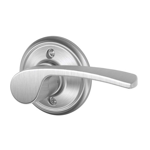 Schlage Residential F170 MER 626 RH Grade 2 Single Dummy Merano Lever Satin Chrome Finish F170 MER 626 RH
