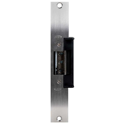 RCI 7319-06 32D Electric Strike 9 Faceplate For 3/4 Projection Latches 12 VDC Fail Safe Satin Stainless Steel 7319-06 32D
