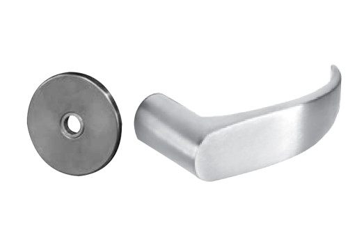 Sargent 70RX-8273-24V LP 10BE Grade 1 Fail Secure Double Cylinder 24V Electric Mortise Lock P - Lever L - Rose SFIC Prep Less Core RX Switch Dark Oxidized Bronze