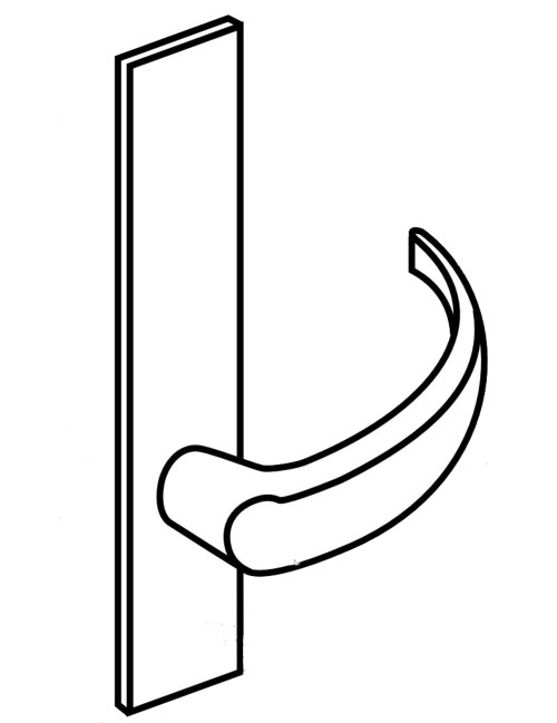 Corbin Russwin ML20914 PSR 613 SAF CL7 Fail Safe Electrified Mortise Lock Both Grips Locked when Energized Outside Cylinder Override PS Lever R Escutcheon 7-Pin LFIC Less Core Oil Rubbed Bronze