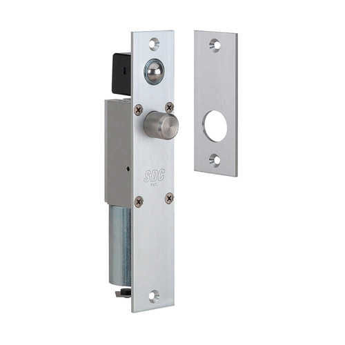 SDC 1190AIU Heavy Duty Spacesaver Mortise Bolt Lock 24VDC Failsafe Satin Stainless Steel 1190AIU