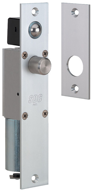 SDC 1190AIUDB Heavy Duty Spacesaver Mortise Bolt Lock 24VDC Failsafe Bolt Position Sensor SPDT Door Position Sensor SPDT Satin Stainless Steel