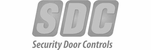 SDC 1511QDB ExitCheck Integrated Delayed Egress Maglock 12/24 VDC Door Position Sensor Magnetic Bond Sensor Dull Chrome Finish