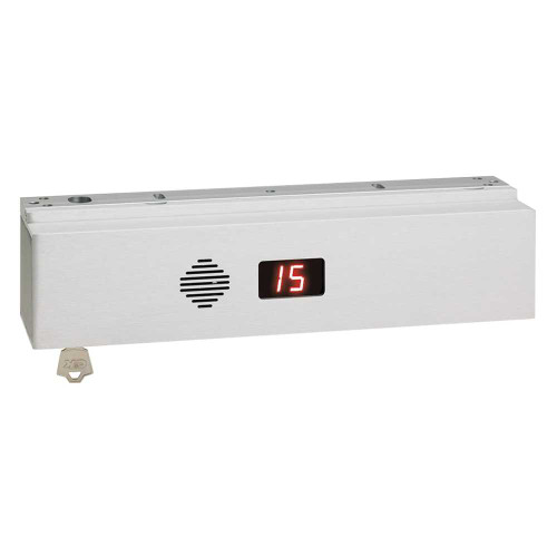 SDC 1511SBCKV ExitCheck Integrated Delayed Egress Maglock Single 1650 lbs Fixed 15 Second Delayed Release Fixed 0 Second Nuisance Dull Aluminum Finish 1511SBCKV