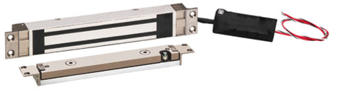 SDC 1566ITC Hi/Shear Concealed EMLock 12/24VDC 1-5/8 Depth Integrated Electronics for 1-3/4 to 2 Frames 2700 lbs Holding Force 10-7/16 by 1-1/2 Lock