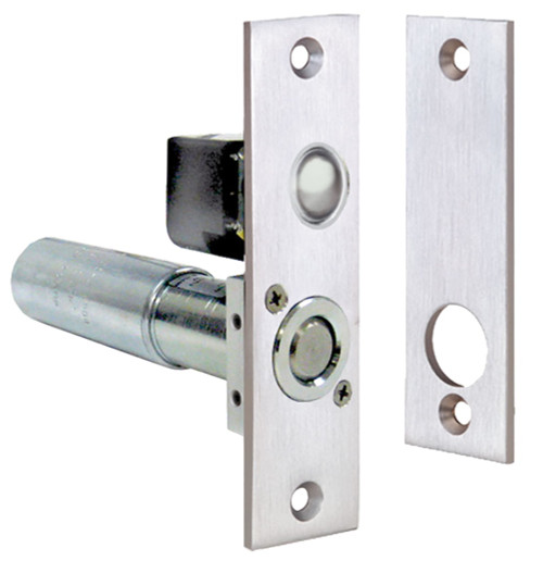 SDC 160IV Conventional Mortise Bolt Lock 12/24 VDC Failsafe 4-7/8 In by 1-1/4 In Face Plate with Auto Relock Switch