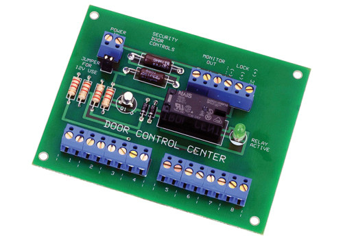 SDC ACM-1 Access Control Module for Power Supply Pne SPDT Voltage Output One SPDT Status Output Eight Trigger Inputs LED Status Indicator