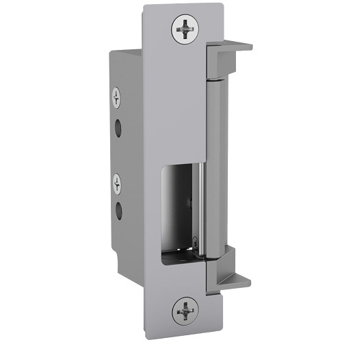 HES 4500C-630-LBM Grade 1 Electric Strike Fail Safe/Fail Secure 12/24 VDC Low Profile Fire Rated Latchbolt Monitor Satin Stainless Steel