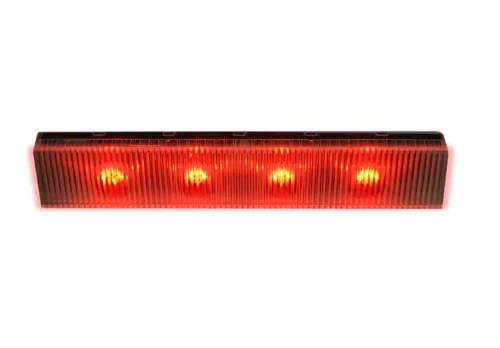 SDC EA100 Multi-Mode Exit Annunciator Bar Interfaces with Delayed Egress Devices for Forced Entry or Unauthorized Exit Signaling Highly Visible from any Angle with Multi-Color LED Lights and Rolling Signal EA100