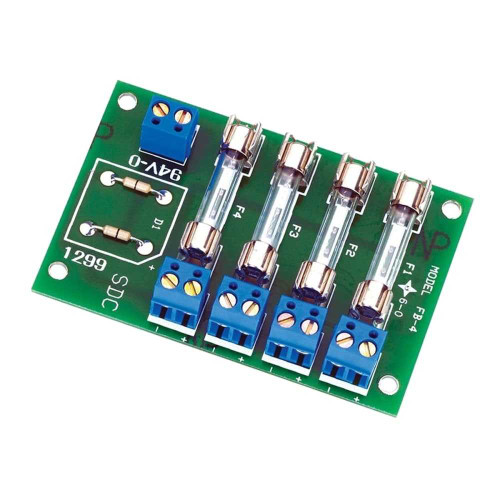 SDC FB-4 Fused Terminal Board Door Control Module 4 Individually Fused Outputs FB-4