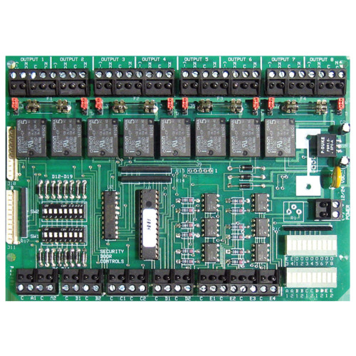 SDC UR2-4 Universal Controller for 2 Doors Field Select TD LR TD/LR Mantrap A B C Interlock Two Fused SPDT Outputs 5 Amp at 30VDC Two SPDT Outputs 5 Amp at 30VDC Two Inputs per Station Four Auxiliary Inputs