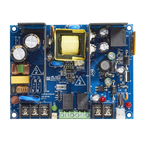 Securitron AQD2-4F1 Power Supply with Enclosure 2A 12/24VDC 4 Outputs 1A Glass Fuses AQD2-4F1