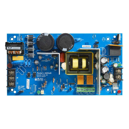 Securitron AQD6-8C2 Power Supply with Enclosure 6A 12/24VDC 8 Outputs 2A PTC Polyswitch AQD6-8C2