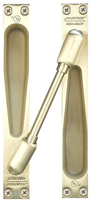 Securitron CEPT-10-04 Power Transfer 10-Wire 2-18 AWG 8-22 AWG Wires Satin Brass Finish CEPT-10-04