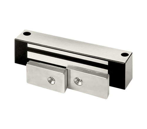 Securitron M32B-SS Model 32 Magnalock 600lbs Holding Force Magnetic Bond Sensor Split Armature 12/24VDC Satin Stainless Steel M32B-SS