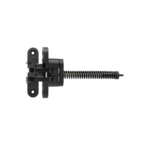 SOSS 216ICUS19 216 SPR CLSR 6-1/4 US19 216IC Series 6-1/4 SPR CLSR Hinge 1-3/8 Minimum Door Thickness Black E-Coated