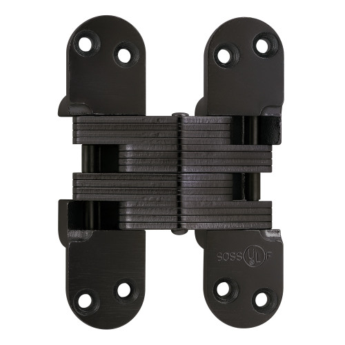 SOSS 220US10BL 220V Hinge 5-1/2 US10BL 220 Series 5-1/2 Invisible Hinge 2 Minimum Door Thickness Oil Rubbed Bronze Lacquered