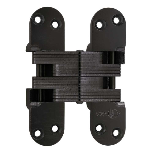 SOSS 220US10BL 220V Hinge 5-1/2 US10BL 220 Series 5-1/2 Invisible Hinge 2 Minimum Door Thickness Oil Rubbed Bronze Lacquered 220US10BL